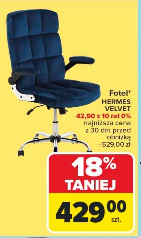 Fotel Velvet