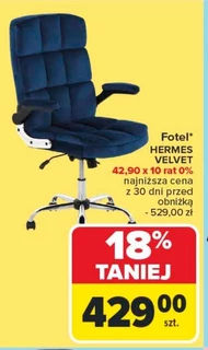 Fotel Velvet