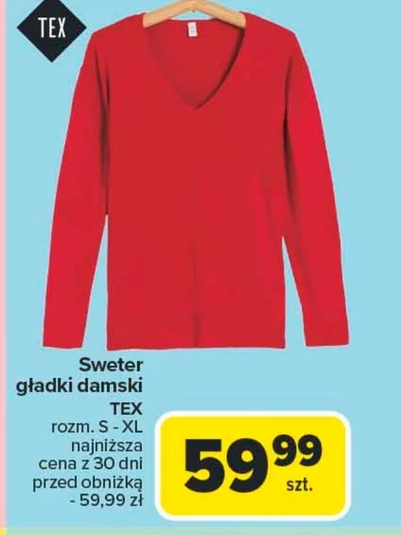 Sweter damski TEX
