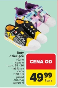 Buty dziecięce
