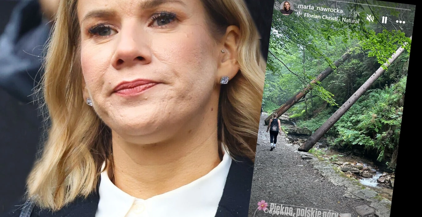 Marta Nawrocka opuściła dom i nadała komunikat do fanów Marta Nawrocka opuściła dom i nadała komunikat do fanów