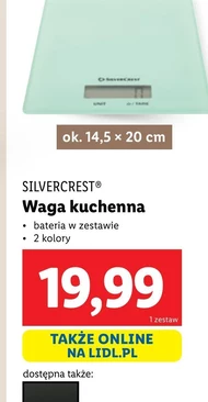 Waga kuchenna SilverCrest