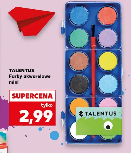 Farby akwarelowe Talentus