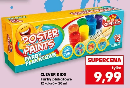 Farby plakatowe Clever Kids