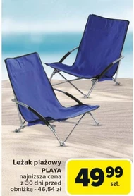 Leżak plażowy
