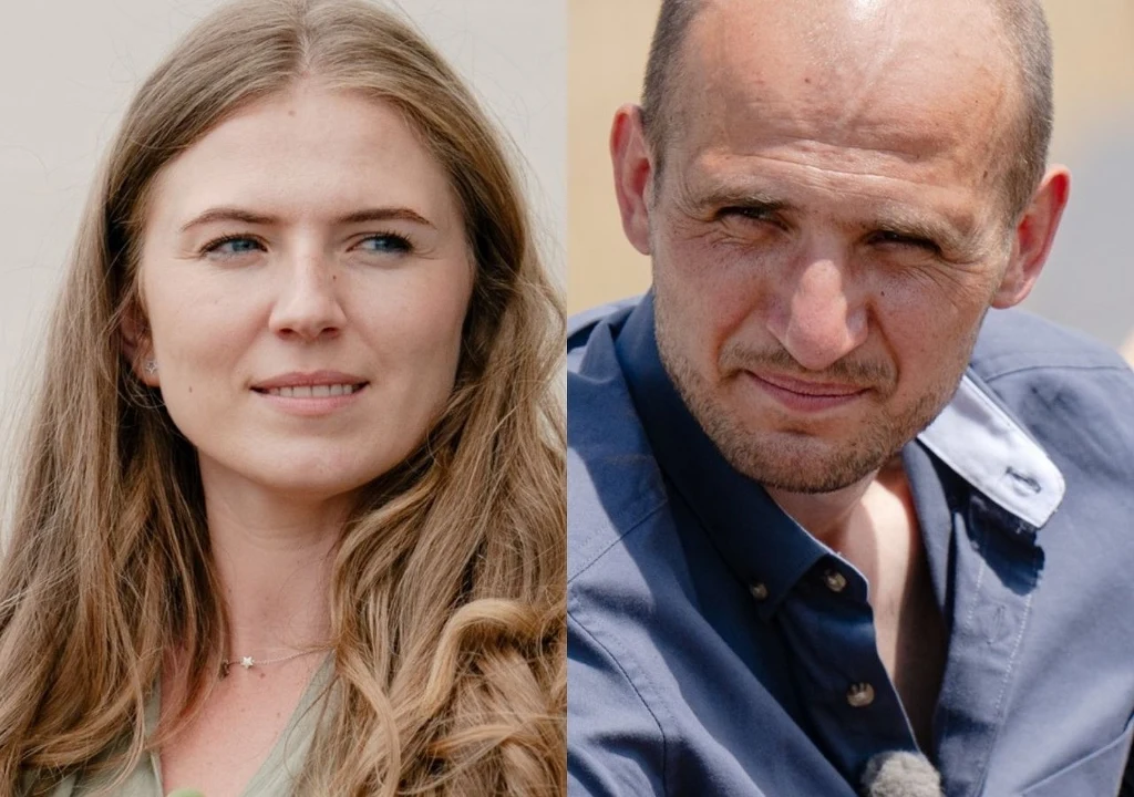 Dominika Leśnikowska i Rafał Gajda w "Rolnik szuka żony"