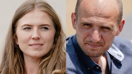 Dominika Leśnikowska i Rafał Gajda w "Rolnik szuka żony"