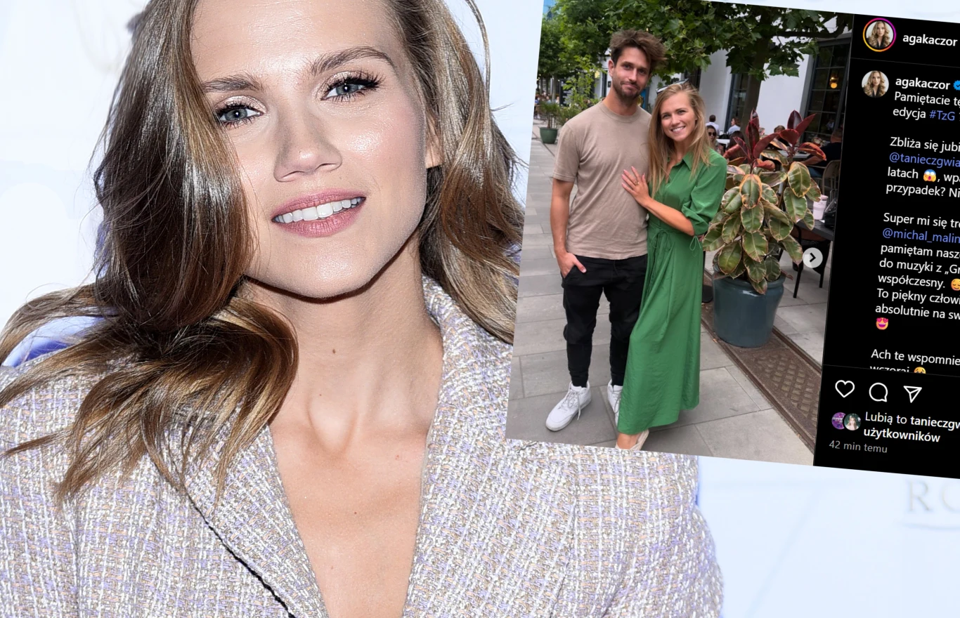 Agnieszka Kaczorowska i Michał Malinowski /https://www.instagram.com/agakaczor/ Agnieszka Kaczorowska i Michał Malinowski /https://www.instagram.com/agakaczor/