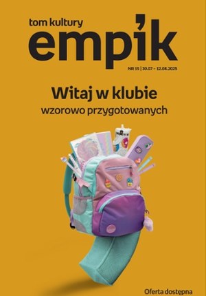 Gazetka promocyjna EMPiK, ważna od 30.07.2025 do 12.08.2025.