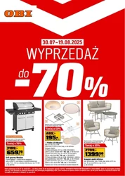 Wyprzedaż do 70% - OBI