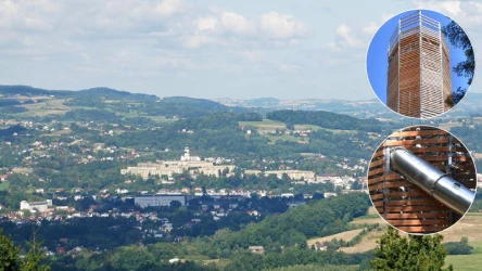 Wieża widokowa na Łysuli robi wrażenie. Roztaczają się z niej piękne widoki m.in. na Gorlice