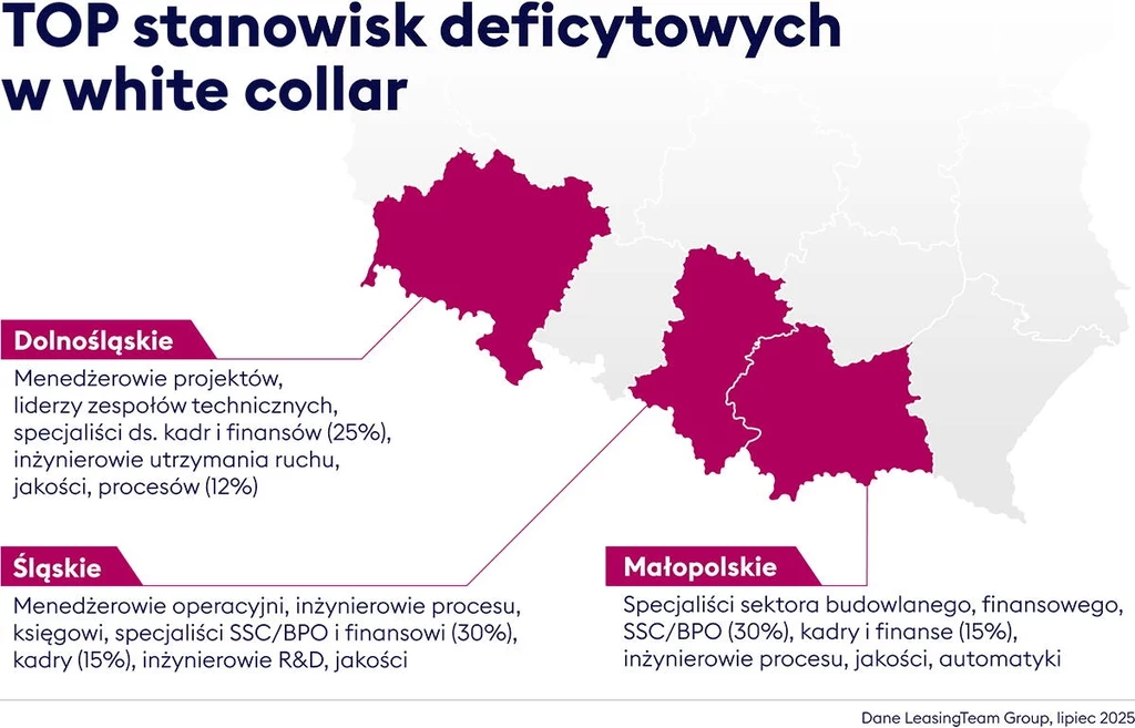 White collar – deficyty w księgowości, inżynierii, zarządzaniu