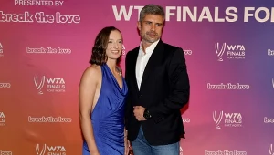 Iga Świątek i Tomasz Wiktorowski