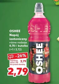 Napój izotoniczny Oshee