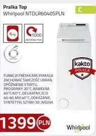 Pralka Whirlpool