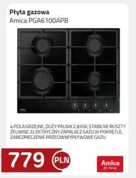 Płyta gazowa Amica