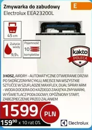 Zmywarka do zabudowy Electrolux