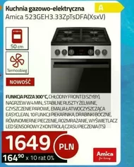 Kuchenka gazowo-elektryczna Amica