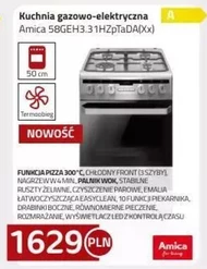 Kuchenka gazowo-elektryczna Amica