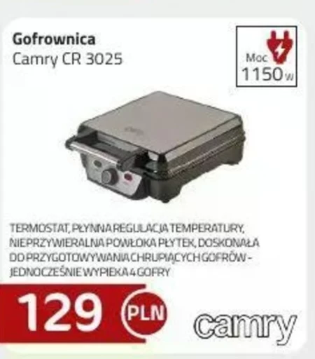 Gofrownica Camry