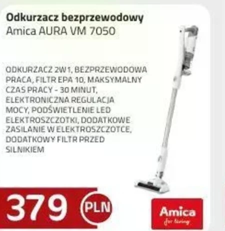 Odkurzacz bezprzewodowy Amica