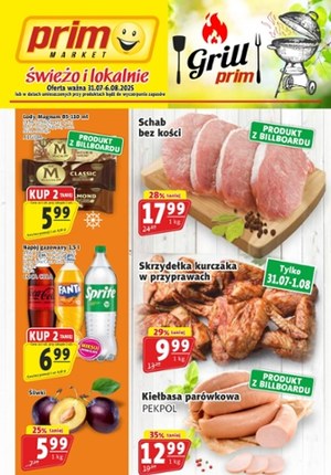 Gazetka promocyjna Prim Market, ważna od 31.07.2025 do 06.08.2025.