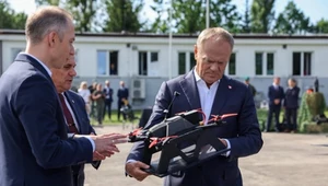 Tusk sprawdzał polskie drony. Ten sprzęt ma wzmocnić armię
