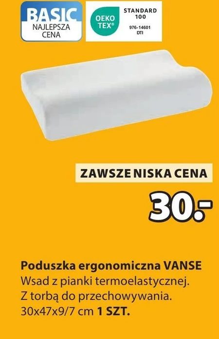Poduszka ergonomiczna TEX