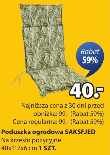 Poduszka na krzesło