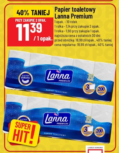 Papier toaletowy Lanna