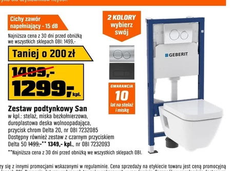 Zestaw podtynkowy Geberit