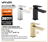 Bateria umywalkowa Valvex
