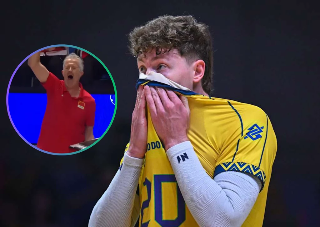Liga Narodów siatkarzy. Chińczycy prowadzeni przez Vitala Heynena napsuli sporo krwi Brazylii. Na zdjęciu przyjmujący Lukas Bergmann