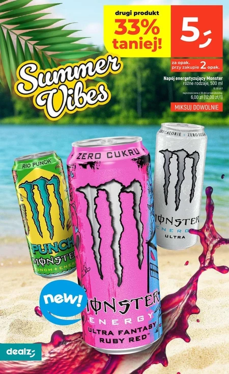Napój energetyczny Monster