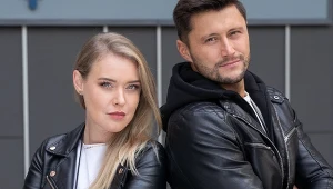 "Gliniarze": Natalia (Ewelina Ruckgaber), Kuba (Piotr Mróz)