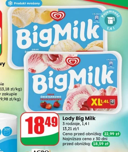 Lody Big Milk