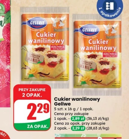 Cukier wanilinowy Gellwe