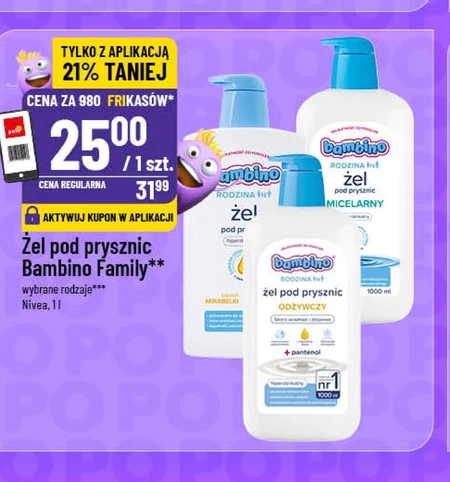 Żel pod prysznic Bambino
