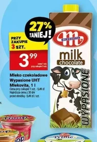 Mleko czekoladowe Mlekovita