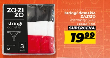 Stringi damskie ZaZiZo