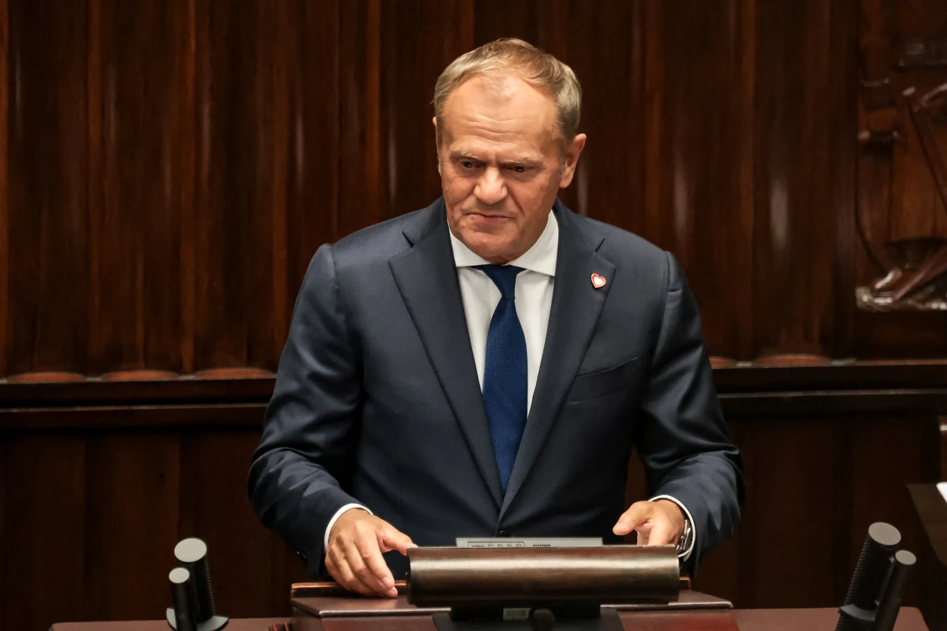 Donald Tusk article cover
