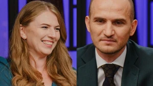 Dominika Leśnikowska i Rafał Gajda w "Rolnik szuka żony"