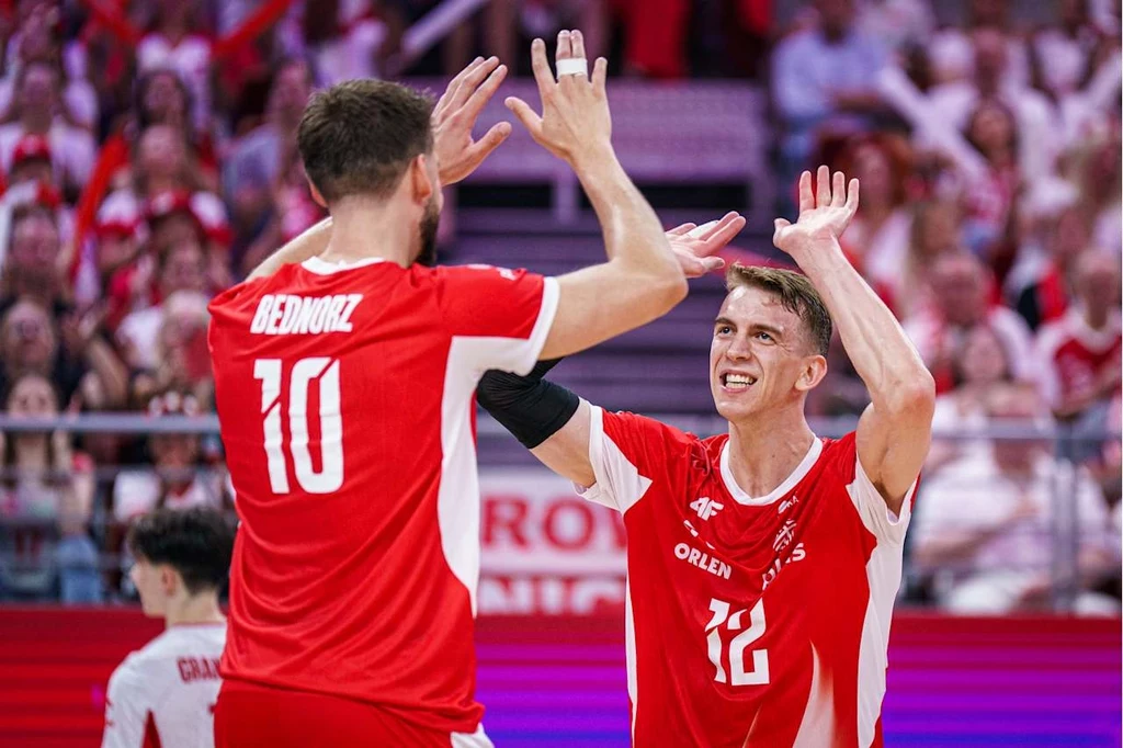 Polska zagra z Japonią w Lidze Narodów. Na zdjęciu Bartosz Bednorz i Artur Szalpuk Polska zagra z Japonią w Lidze Narodów. Na zdjęciu Bartosz Bednorz i Artur Szalpuk