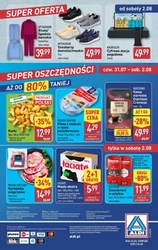 Dodatkowe promocje na weekend - Aldi