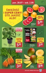 Dodatkowe promocje na weekend - Aldi