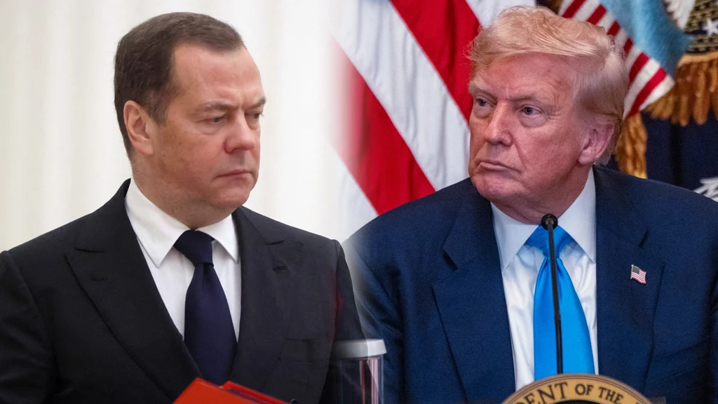 Donald Trump odpowiada na słowa Dmitrija Miedwiediewa Donald Trump odpowiada na słowa Dmitrija Miedwiediewa
