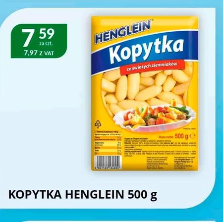 Kopytka Henglein