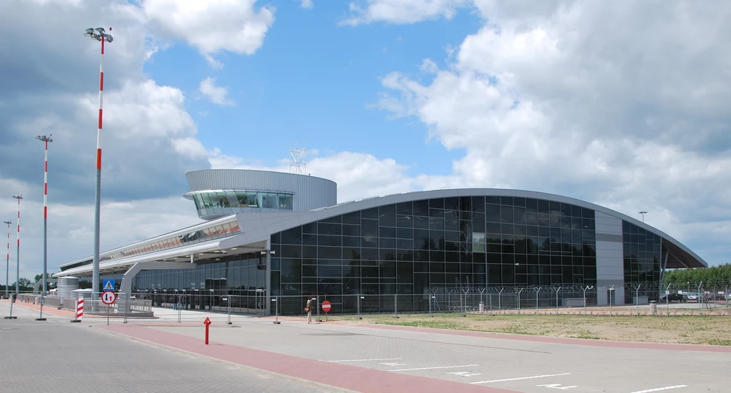 Obecny Terminal 1 w Porcie Lotniczym Łódź im. Władysława Reymonta Obecny Terminal 1 w Porcie Lotniczym Łódź im. Władysława Reymonta