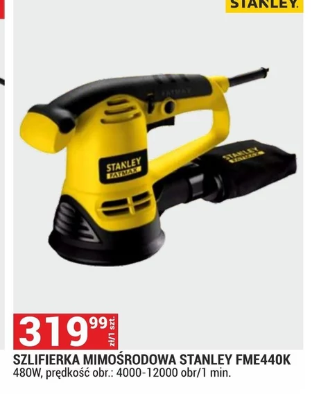 Шліфувальна машинка Stanley