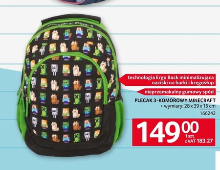 Plecak Minecraft